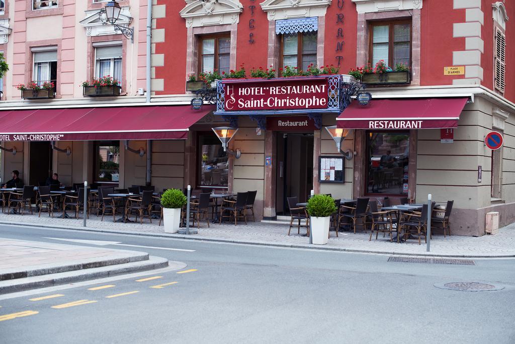 Hotel-Restaurant St-Christophe Belfort Ngoại thất bức ảnh