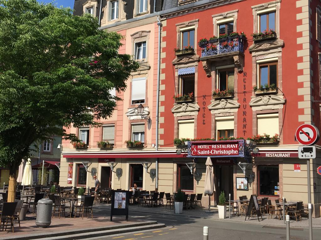 Hotel-Restaurant St-Christophe Belfort Ngoại thất bức ảnh